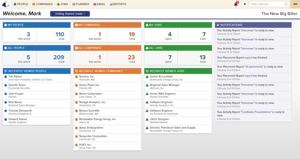 screenshot of Top Echelon